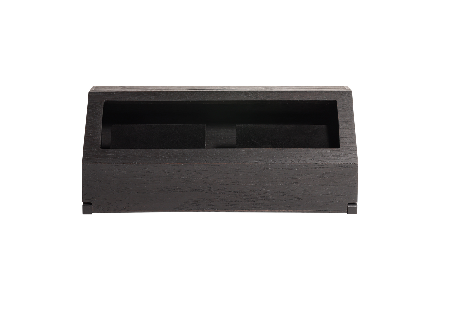 WHALER 4-SLOT WATCH BOX - BLACK