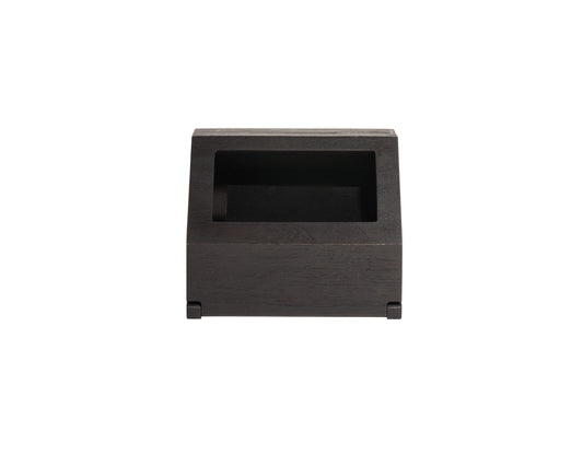 WHALER 2-SLOT WATCH BOX - BLACK